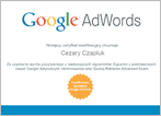 Certyfikat Adwords